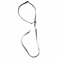 crossbody-leine allround cocoa