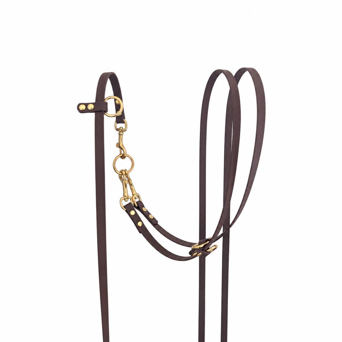 crossbody-doppelleine cocoa