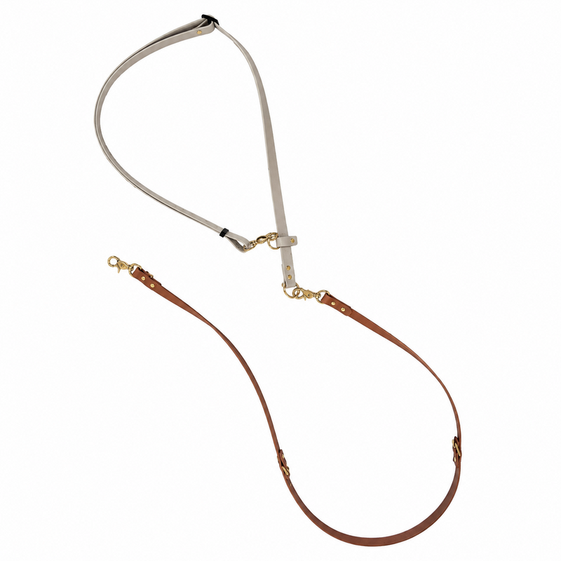 crossbody Leine allround kastanie x taupe